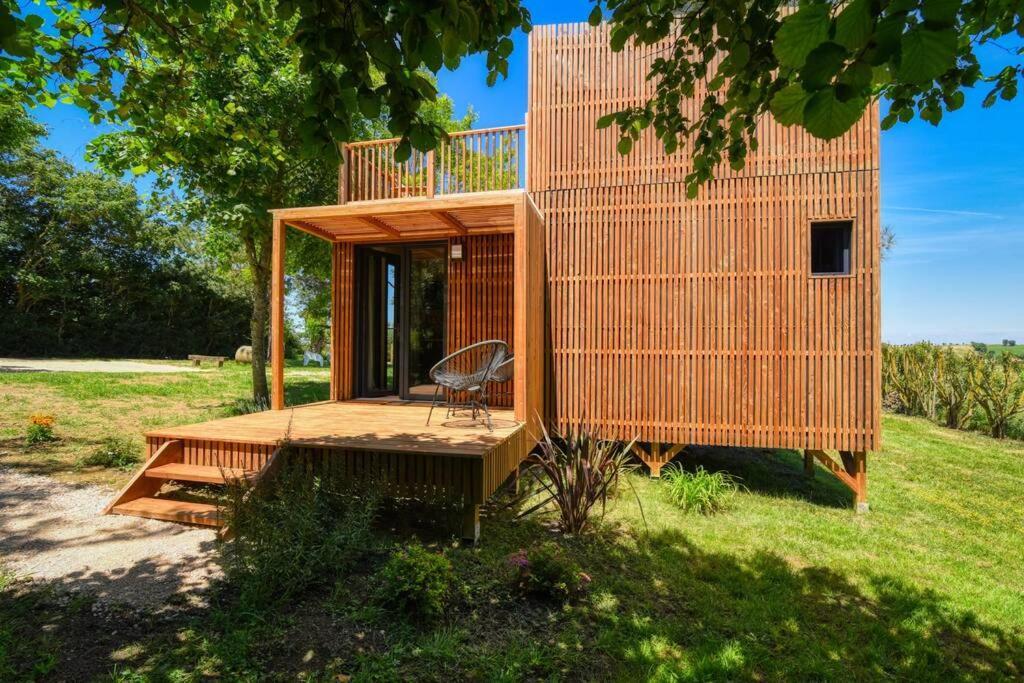 Chalet De Charme Avec Piscine Aurade Exterior foto