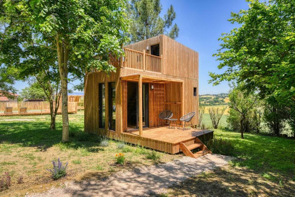 Chalet De Charme Avec Piscine Aurade Exterior foto