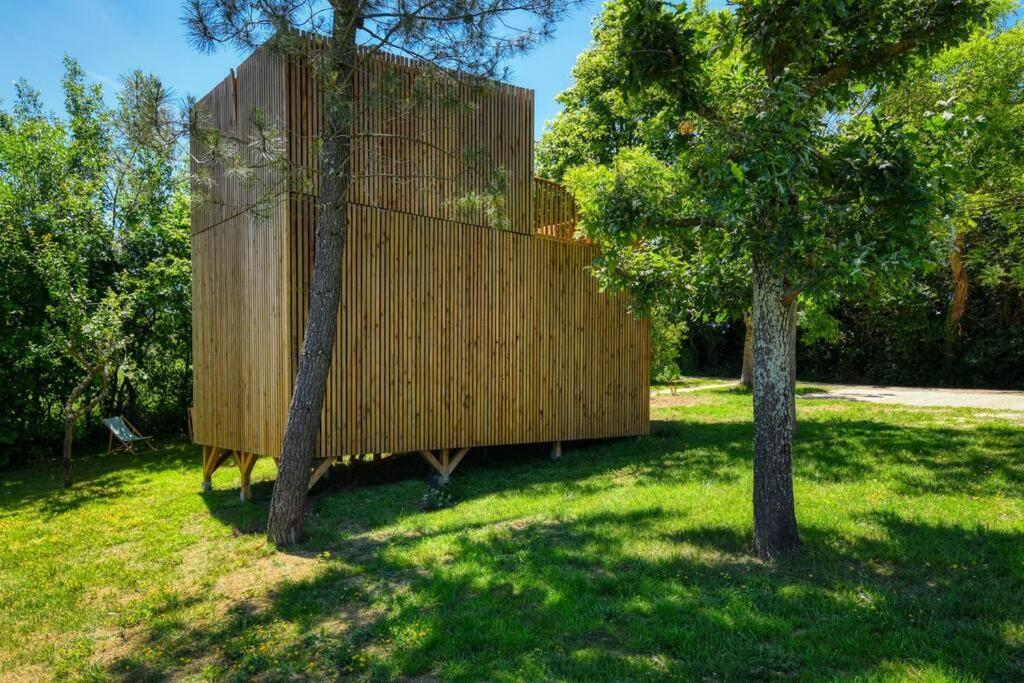 Chalet De Charme Avec Piscine Aurade Exterior foto